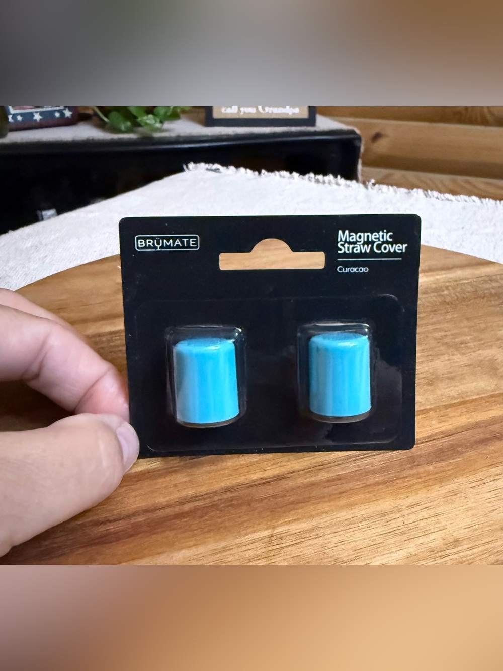 Curaçao Brumate Magnetic Straw Cover